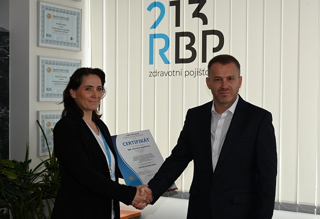 RBP získala certifikát kvality ISO 9001