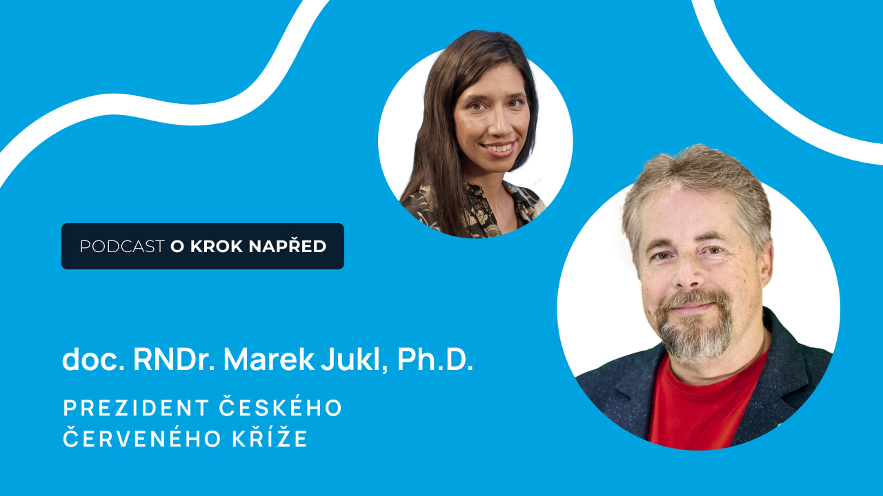Podcast O krok napřed: Darování krve zblízka s prezidentem Českého červeného kříže